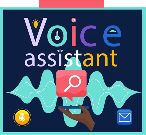 Voice assistant  Illustration