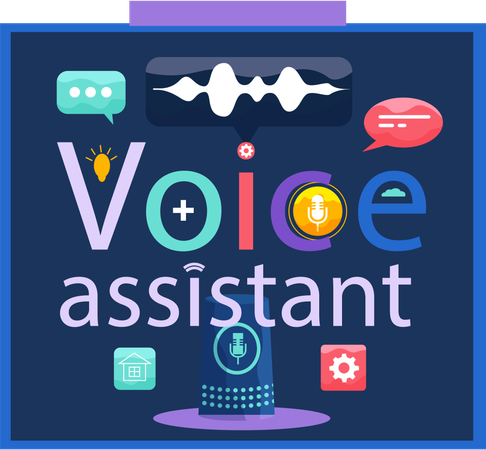 Voice assistant  Illustration