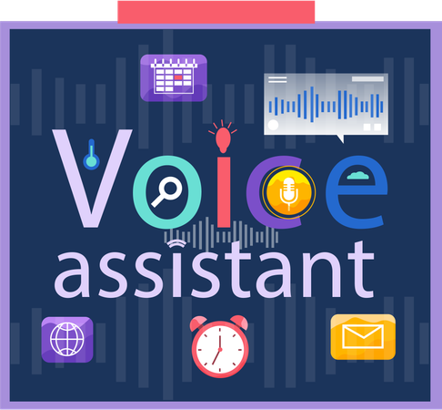 Voice assistant  Illustration