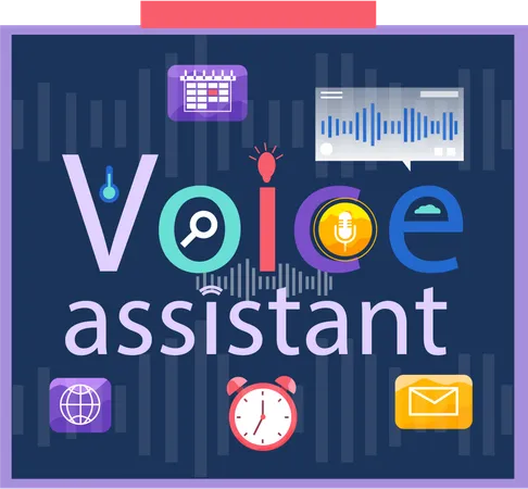 Voice assistant  Illustration