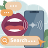 illustrations of voice search
