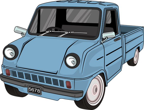 Voiture classique  Illustration