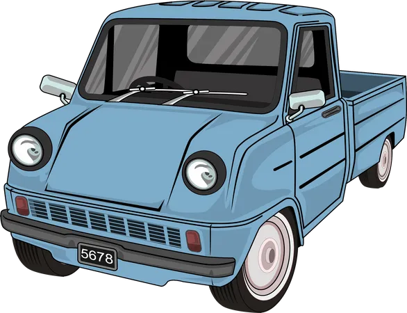 Voiture classique  Illustration