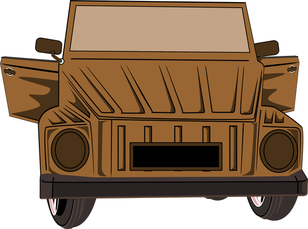 Voiture classique  Illustration