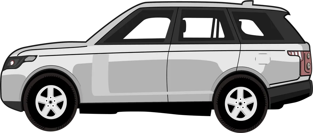 Voiture moderne  Illustration