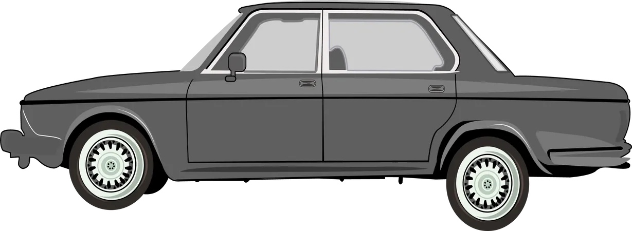 Voiture rétro  Illustration