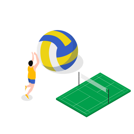 Voleibol  Ilustração