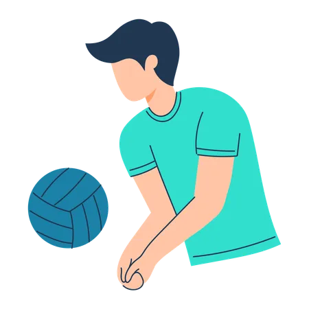 Volley ball  Illustration