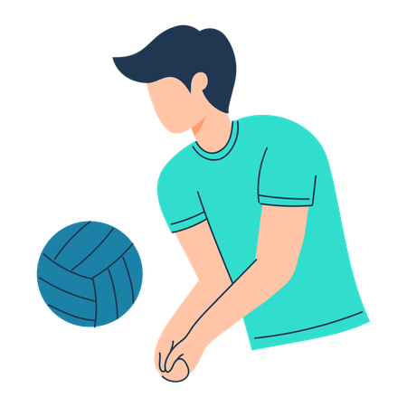 Volley ball  Illustration