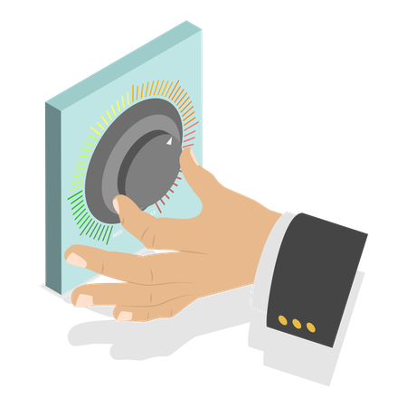 Volume Control Button  Illustration