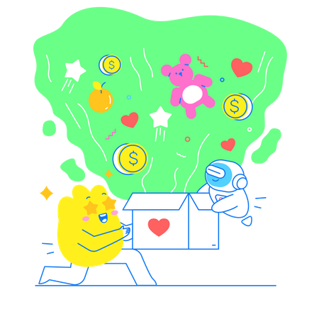 Volunteer  일러스트레이션