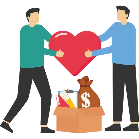 People Characters Donating For Charity Volunteers Collecting Clothes In Donation Charity And Financial Support Concept Flat Cartoon Vector Illustratiboxeson Isolated Illustration