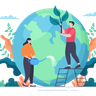 volunteers illustration