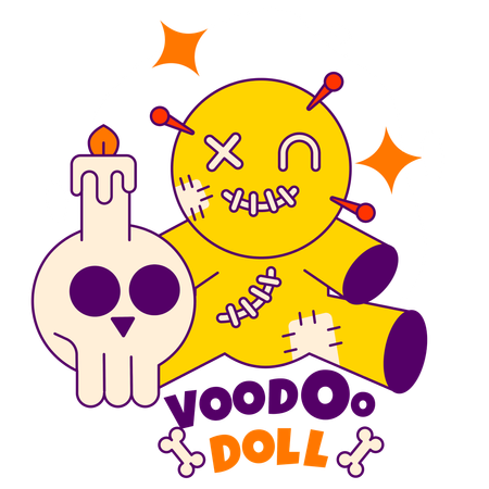 Voodo doll  イラスト