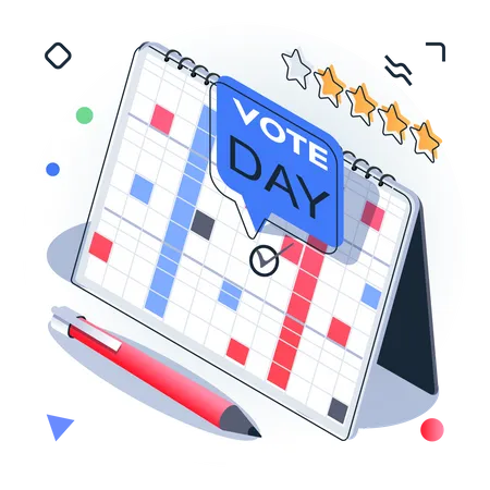 Vote Day  Illustration