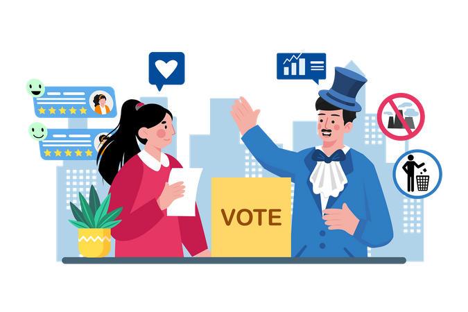 Voter Preferences  일러스트레이션