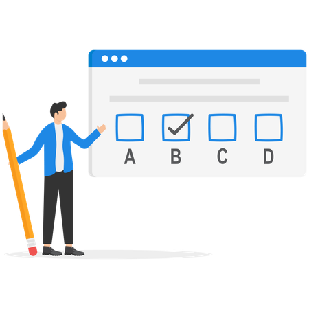 Voto electrónico  Illustration