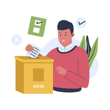 Votação Eleitoral  Ilustração