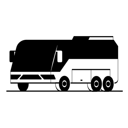 Autobus de voyage  Illustration