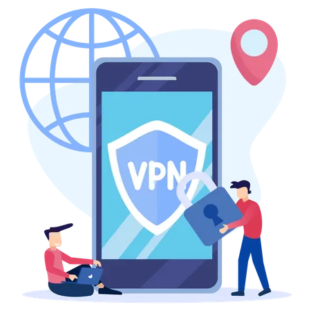 VPN  Ilustração