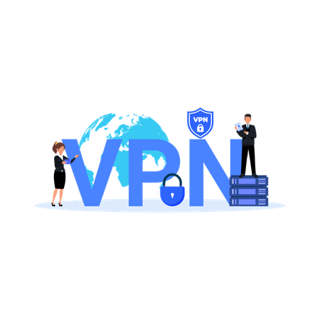 Vpn Access  Illustration