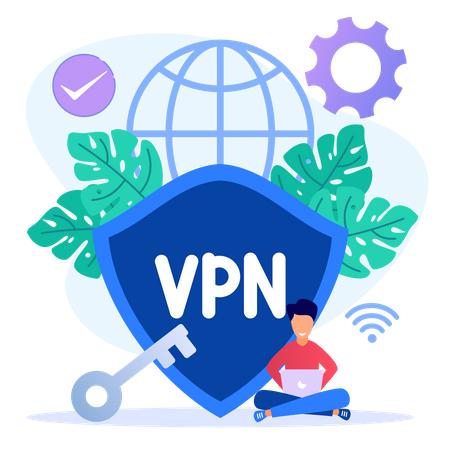 VPN-Anbieter  Illustration