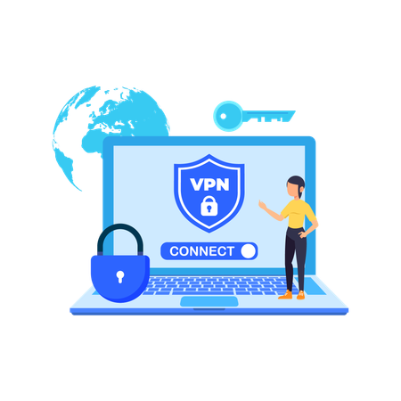 VPN Connect  Illustration