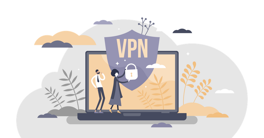 VPN  Illustration