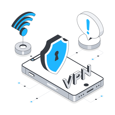 Sécurité VPN  Illustration