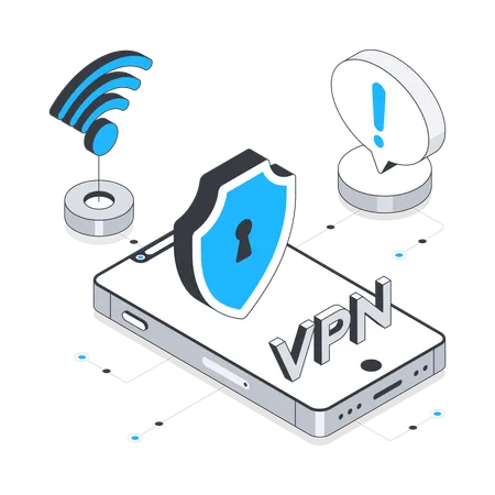 Sécurité VPN  Illustration