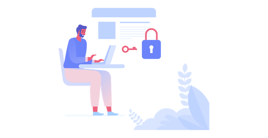 Vpn Service  Illustration