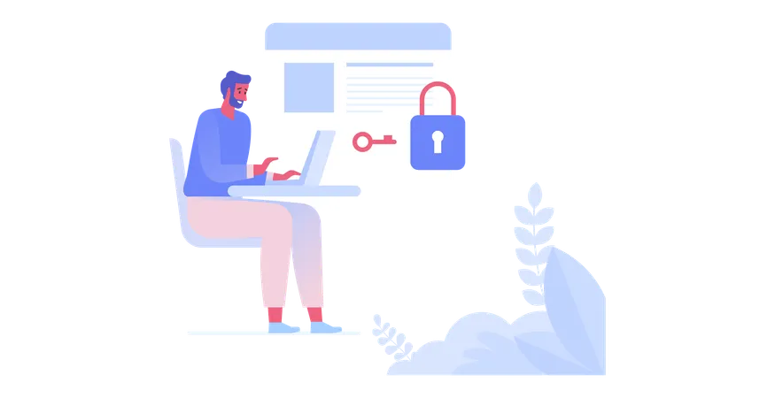 Vpn Service  Illustration