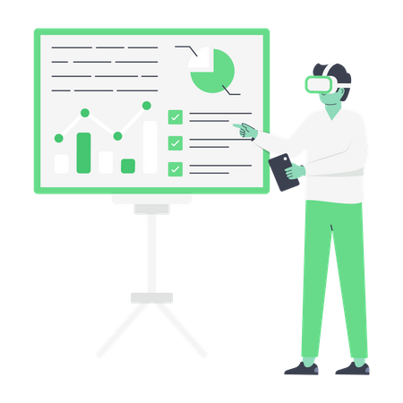 VR-Bildung  Illustration