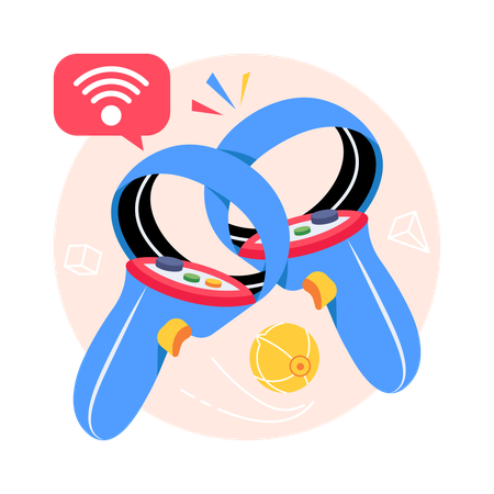VR Controller  Illustration