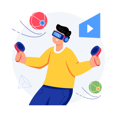 Vr Game  Illustration