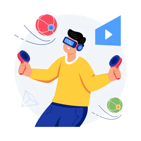 Vr Game  Illustration