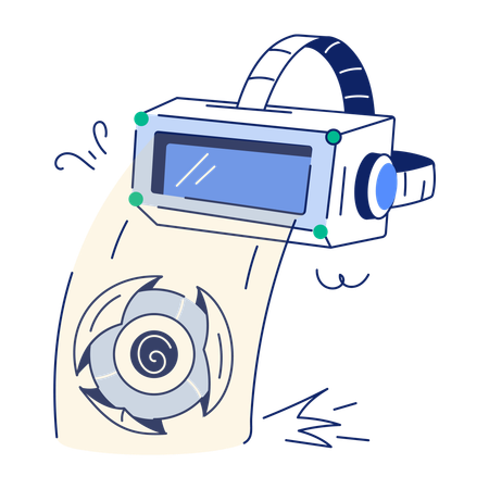 VR Headset  Illustration