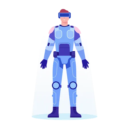 Vr person  Illustration