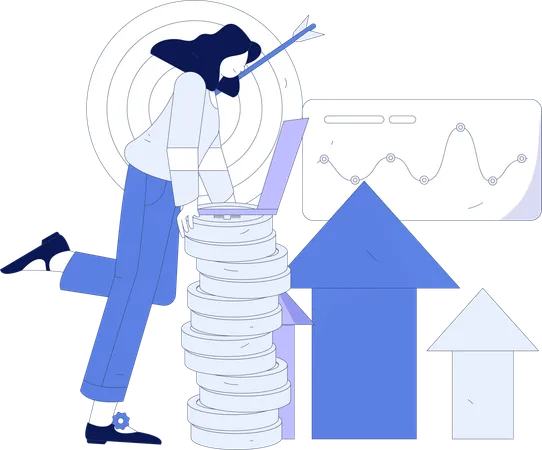 Wachstumsstrategie  Illustration