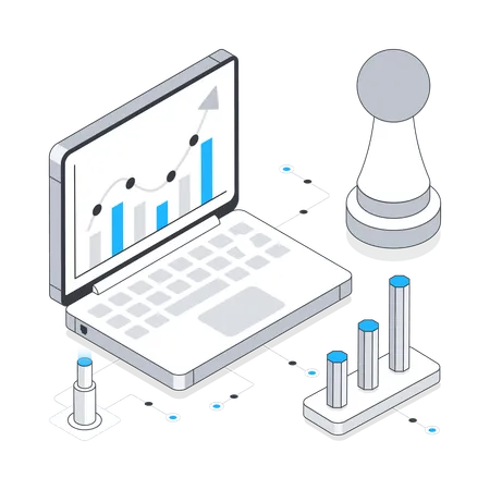 Wachstumsstrategie  Illustration