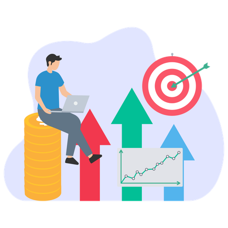 Wachstumsstrategie  Illustration