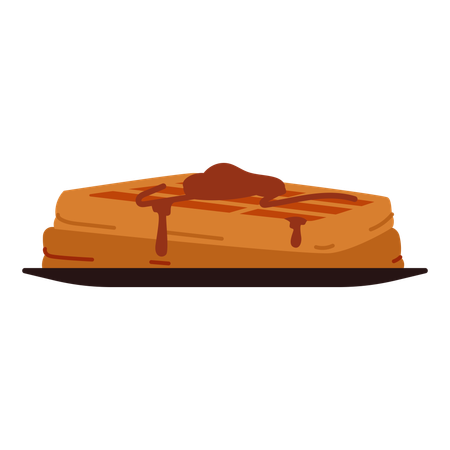 Waffle  Illustration