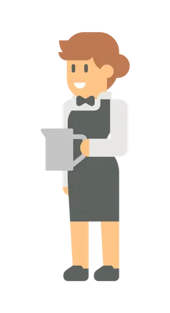 Waiter  Illustration