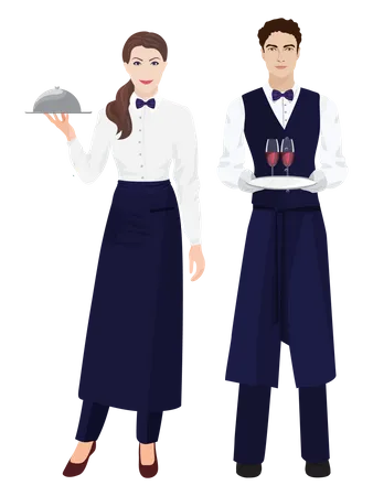 Waiters  Illustration