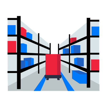 Warehouse  Illustration