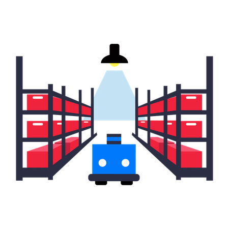 Warehouse  Illustration