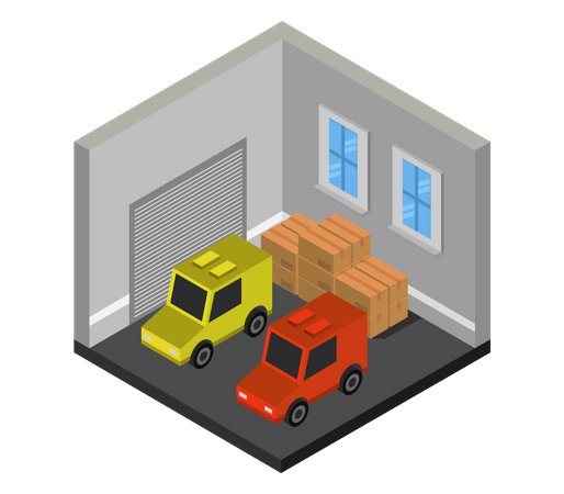 Warehouse Illustration
