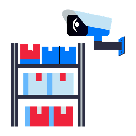 Warehouse caemra  Illustration