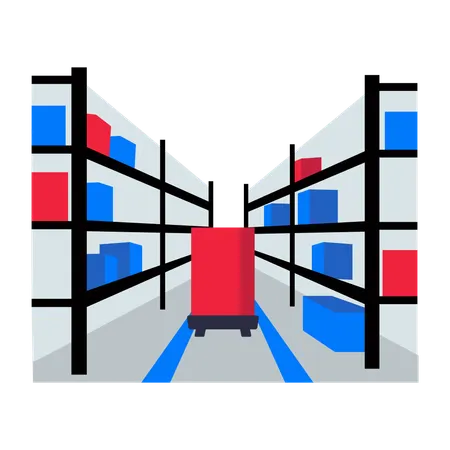Warehouse  Illustration
