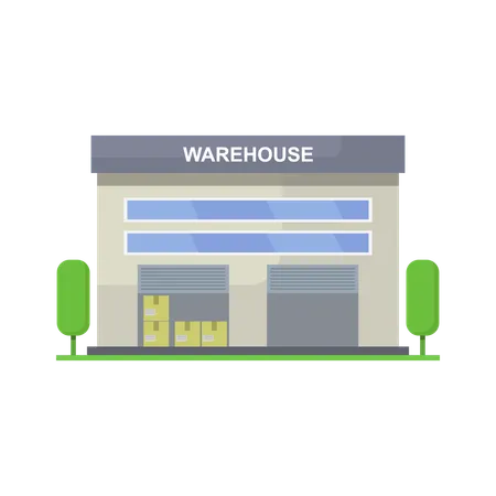 Warehouse  Illustration